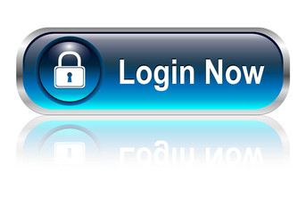 Leinwandbilder - login icon, button