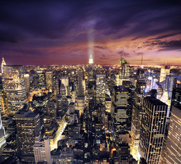 Wall Mural - New york skysrcrapers - bussines buildings background