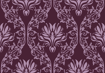 seamless damask pattern