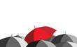 Umbrellas_red umbrella