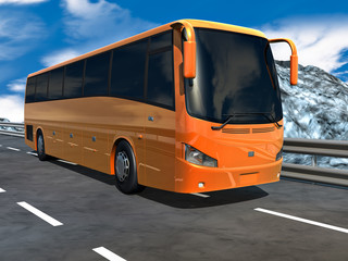 3d tour bus