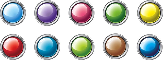 Multi-Coloured Buttons 2