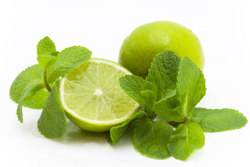 Sticker - Limes and mint