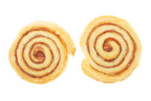 Two Spiral Shaped Danish Pastries