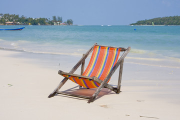 Beach on a sunny day. Thailand.