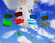 sillas de colores 5