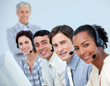 © WavebreakMediaMicro - Cheerful business team working in a call center