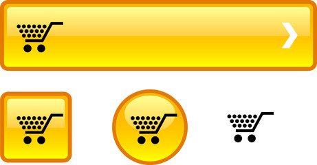 Shopping  button set.