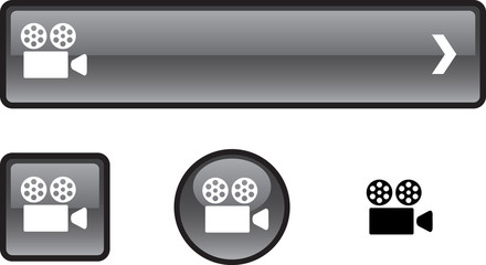 Cinema button set.