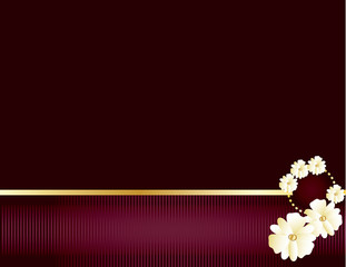 Sticker - Purple and gold elegant background 2