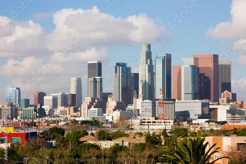 Fotoboard na płycie Los angeles downtown