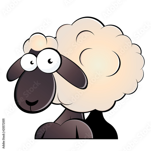 Schaf Cartoon Lamm Lustig Buy This Stock Vector And Explore