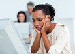 © WavebreakMediaMicro - Bored businesswoman at her desk