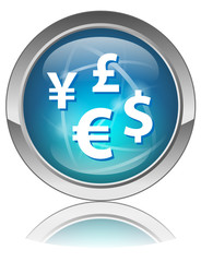 CURRENCY SYMBOLS Web Button (finance business financial news)