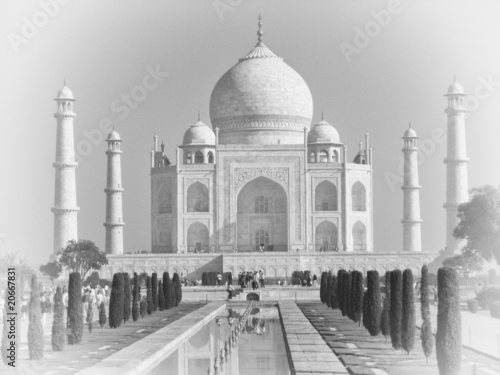 Fotoboard na płycie Taj mahal