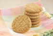 Stack of Peanut Butter Cookies