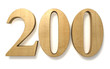 200 wooden celebration anniversary birthday
