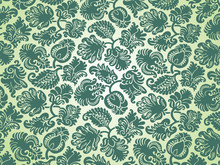 Seamless Green Damask. See Similar Picture In My Portfolio