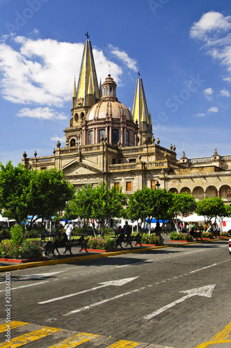 Tapeta ścienna Katedra Guadalajara w Jalisco, Meksyk