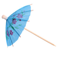Umbrella Topical Cocktail Tooth Pick