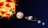 Fototapeta Fototapety kosmos - Sonnensystem