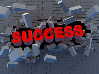 Success and wall