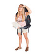 Turystka z plecakiem / backpacker