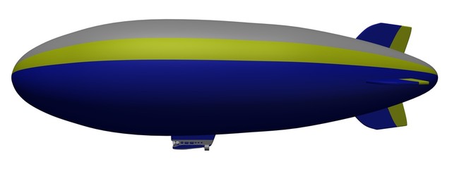 Canvas Print - blimp