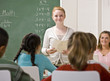 © AVAVA - Student giving report in classroom