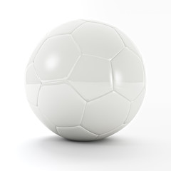 Wall Mural - white soccer ball