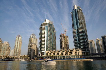 Wall Mural - Cityscape of Dubai Marina, United Arab Emirates