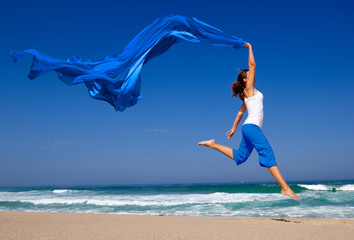 Wall Mural - jumping