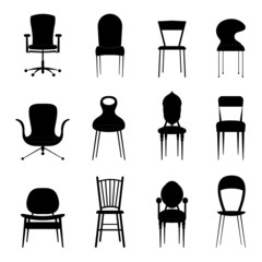 Wall Mural - chairs