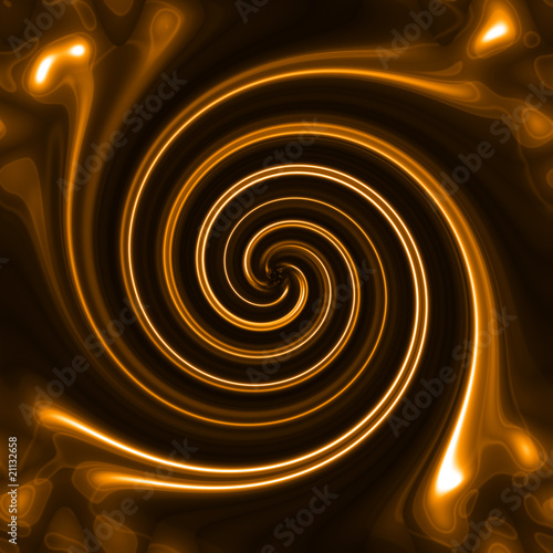 Board z aluminiowym obramowaniem Spiralny wir