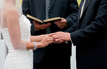 bride and groom