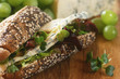 Wholegrain Roll with Blue Cheese