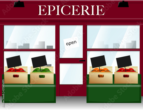 L Epicerie Stock Vector Adobe Stock L Epicerie Stock Vector Adobe Stock