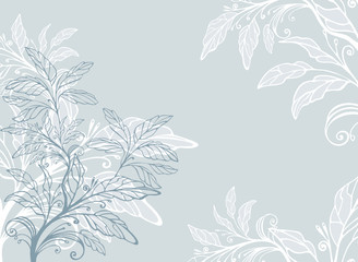 vintage floral background