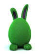 Green Furry Egg Bunny