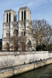 Quai de la cathédrale Notre-Dame à Paris