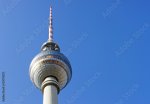 Fotografie, Obraz Fernsehturm Berlin - Germany - Television Tower