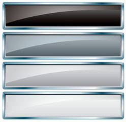 gray buttons