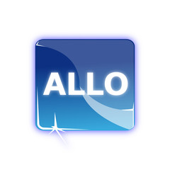 Picto allo - icon allo