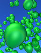 balloons green
