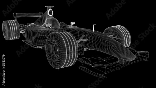 Board z aluminiowym obramowaniem Szkielet f1