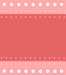 Sticker - Floral border