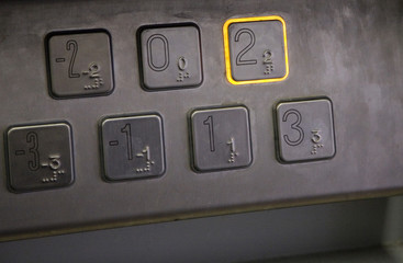 2nd Floor - Elevator keypad