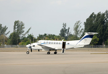 Sticker - Turboprop airplane