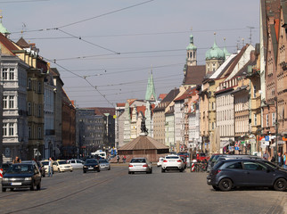 Wall Mural - Augsburger Maximilianstraße