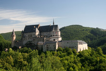 Castle In Vianden, Luxembourg